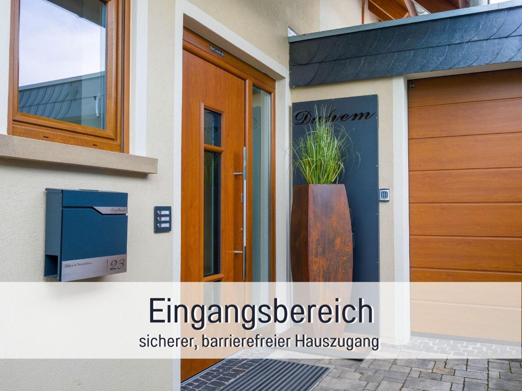 Dahem-apartments - Ruhig Parkplatz Rhein Main Gebiet Gut Erreichbar - App 1 Barrierefrei Mit Kamin Garten Und Hund - App 2 Mit Balkon Apartment *