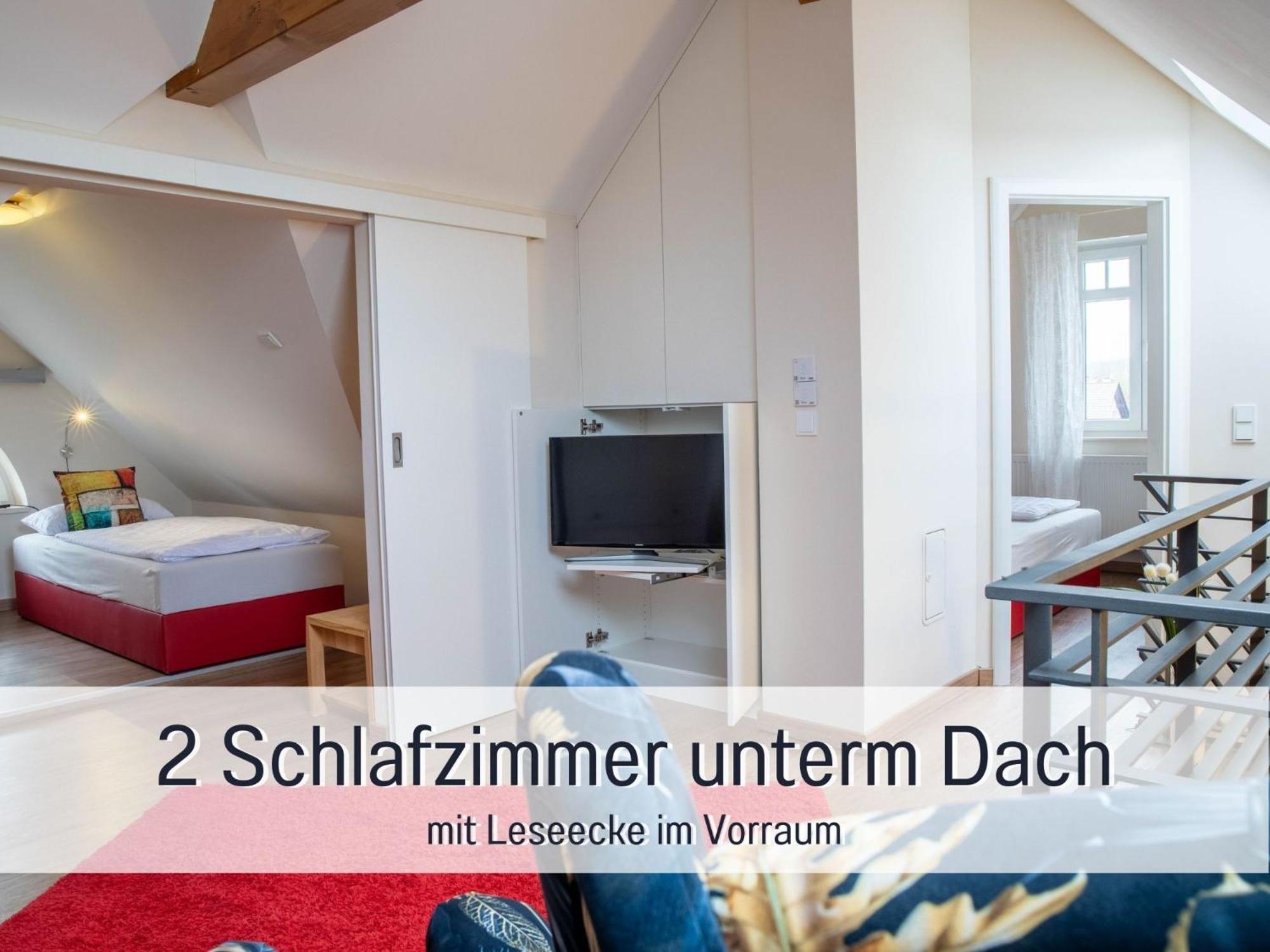 Dahem-apartments - Ruhig Parkplatz Rhein Main Gebiet Gut Erreichbar - App 1 Barrierefrei Mit Kamin Garten Und Hund - App 2 Mit Balkon *