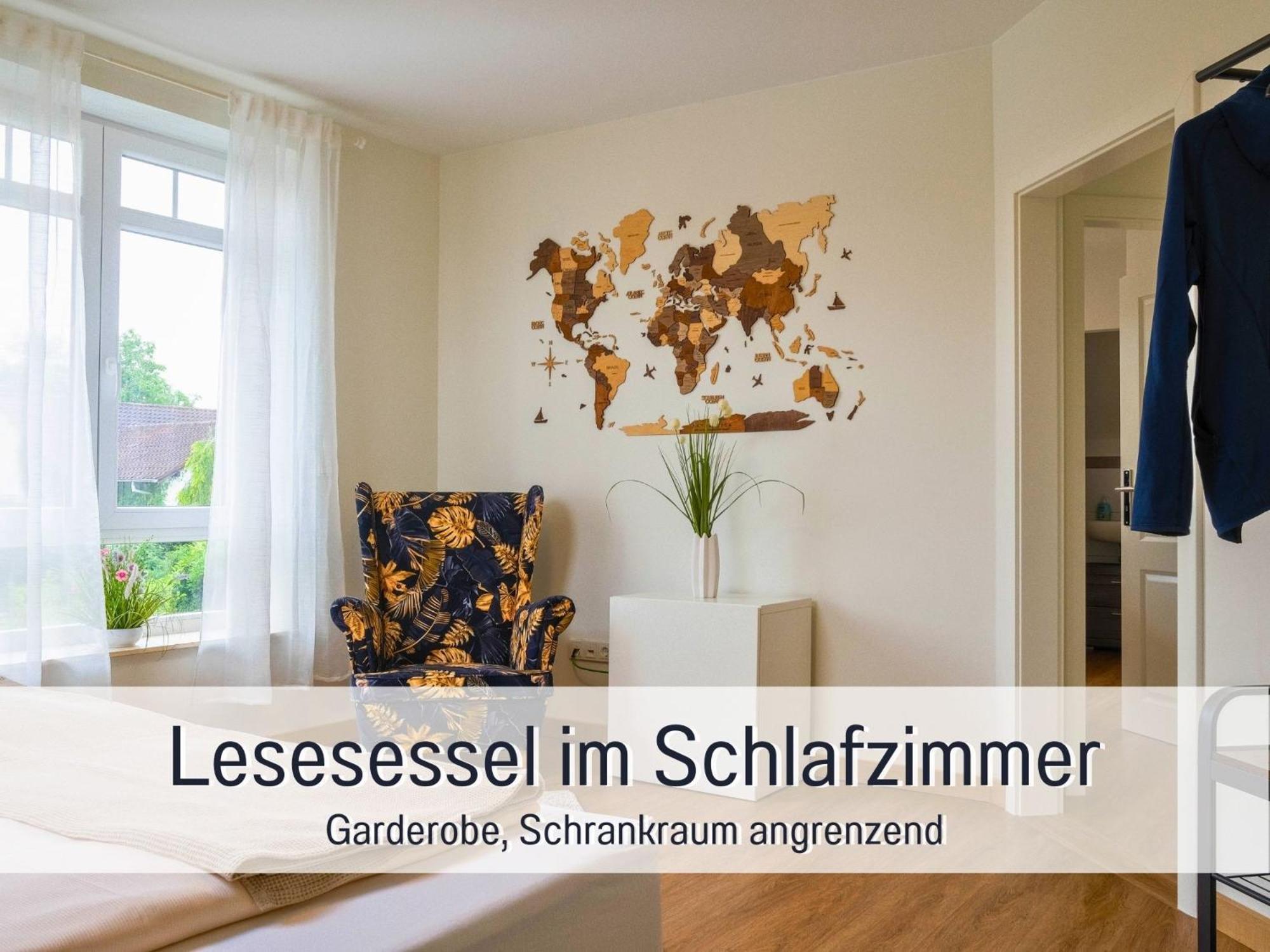 Dahem-apartments - Ruhig Parkplatz Rhein Main Gebiet Gut Erreichbar - App 1 Barrierefrei Mit Kamin Garten Und Hund - App 2 Mit Balkon *